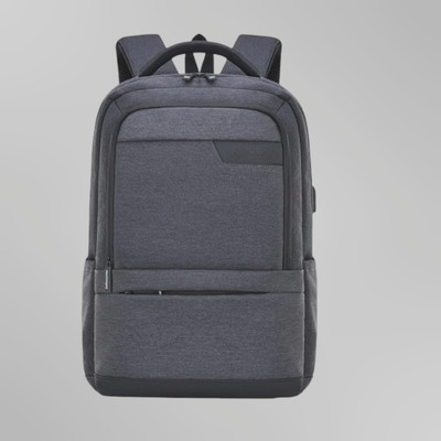 HouseOfCommon backpack school bag laptop bag office college travel backpack(S-19*12) 30 L Backpack(Black)