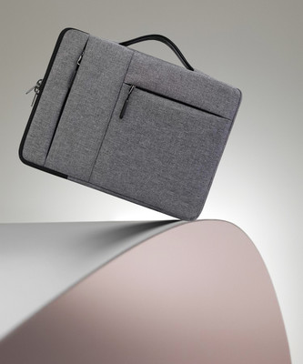 crafty knots New_laptop sleeve Carrying Case Waterproof Laptop Sleeve/Cover(Grey, 16 inch)