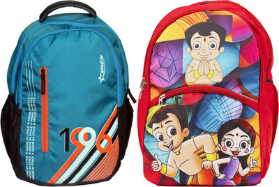 Sanstar 1996_1 30 L Backpack(Blue, Red)