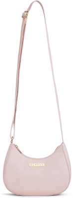 Caprese Omni Sling Small Powder Pink Bag for Women Sling Bag(Pink, 2.992 L)