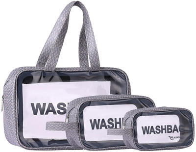 KINDRED Plastic Storage Pouch(Pack of 3)