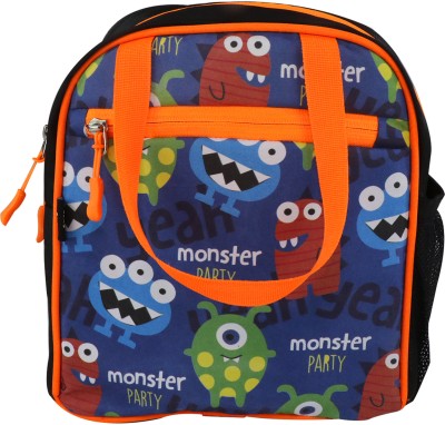 smily kiddos joy lunch bag- Monster theme - Blue Lunch Bag(Blue, 5 L)