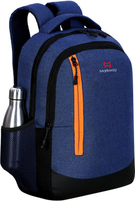 markway 35L laptop Backpack comfortable 4th to 10th class casual school&college Bag Waterproof School Bag(Blue, 35 L)
