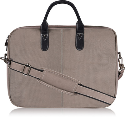 ANANT CREATION Grey Color PVC Coated Fabric 10L Messenger Bag For Men & Women AC-BG77 Waterproof Messenger Bag(Cream, 10 L)