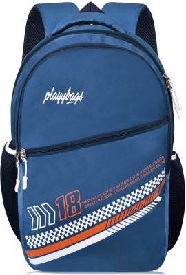 OL SKOOL PLAYY SPEED RACER BLUE 30 L Laptop Backpack(Blue)