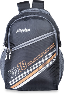 PLAYYBAGS PLAYYS SPEED RACER BLACK 30 L Laptop Backpack(Black)