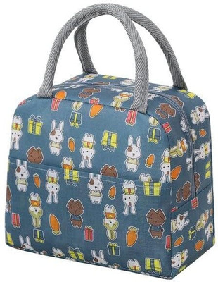 Rhydin Thermal Cooler Tote Bag Picnic Organizer Storage Lunch Bag Waterproof Lunch Bag Waterproof Lunch Bag(Grey, Orange, 2 L)