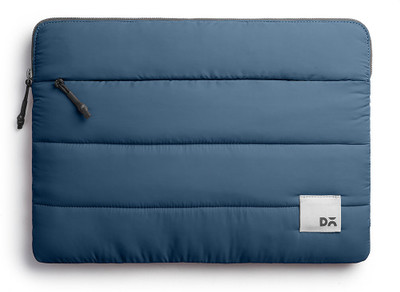 DailyObjects Space Blue Stria Laptop Sleeve - Medium Laptop Sleeve/Cover(Light Blue, 8 L)
