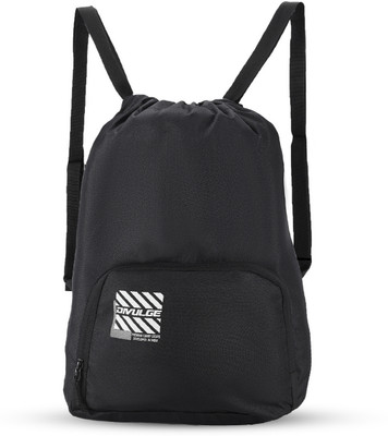 divulge meteorr blackk drawst y2_10 19 L Laptop Backpack(Black)