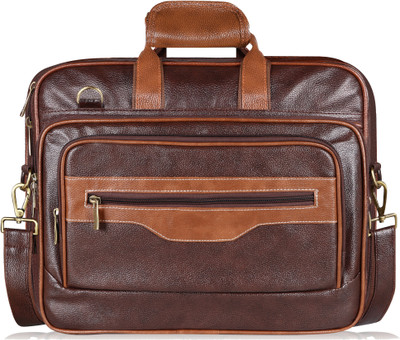Qosha Men Maroon Messenger Bag