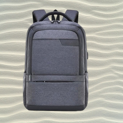 HouseOfCommon backpack school bag laptop bag office college travel backpack(S-19*12) 31 L Backpack(Black)