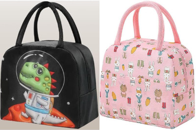 Kardiff Men & Women Multicolor, Pink Handbag(Pack of: 2)