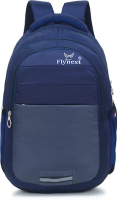 Flycraft School Bag For Boys and Girls||Office and Travel Multipurpose Waterproof School Bag(Blue, 30 L)