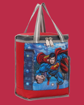 Hench Attractive Kids Cartoon Printed School lunch Bag_211 Waterproof Lunch Bag(Red, 7 L)