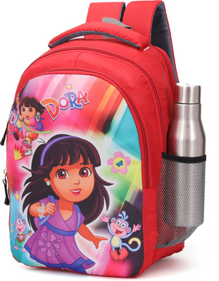 ARISTOTOUR High Quality Junior Kids Bag LKG/UKG And 4th std Cartoon/Boy/Girl/Baby(3-9 Year) Waterproof School Bag(Red, 30 L)