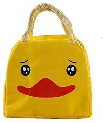 AASAISH Home Cartoon Animal Print Lunch Bag Portable Insulated Cooler Bags Waterproof Lunch Bag(Yellow, 3 L)