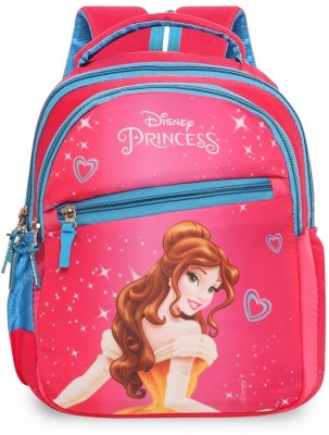 Priority 14 Inch Disney Princess Belle Printed School 20 L Backpack(Pink)