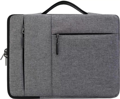 crafty knots Ultra-Slim Protective Carry Case for Devices Waterproof Laptop Sleeve/Cover(Grey, 15.6 inch)