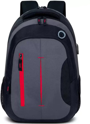 JAIRAJ OVERSEAS laptop Office College Black Blue Bag Waterproof Backpack(Black, Blue, 36 L)