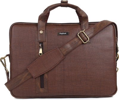 Highlark Men & Women Brown Messenger Bag