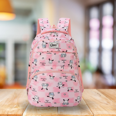 Cluci College Backpack Coaching Bag School Tuition Bag Waterproof School Bag Waterproof School Bag(Pink, 30 L)