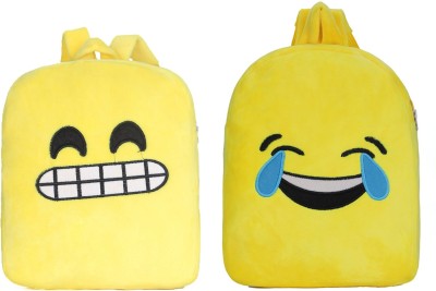 Tinytot TBB027_11 School bag for Kids Play School Waterproof School Bag(Yellow, 7 L)