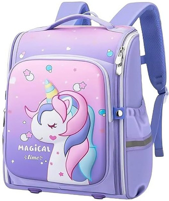 INAXA Stylish Cute Mini 3PCS Combo Set For Girls 17 L Backpack(Purple)