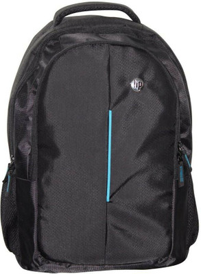 HP Entry Level 19.5 L Backpack(Black, Blue)