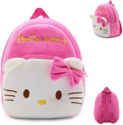 MAREHRA ENTERPRISES Kids Sof Kitty Mini School Unisex Bag for Baby Girl & Boy 1-5 Years School Bag(Pink, 10 L)