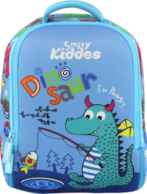 smily kiddos Preschool Waterproof Backpack(Blue, 6 L)