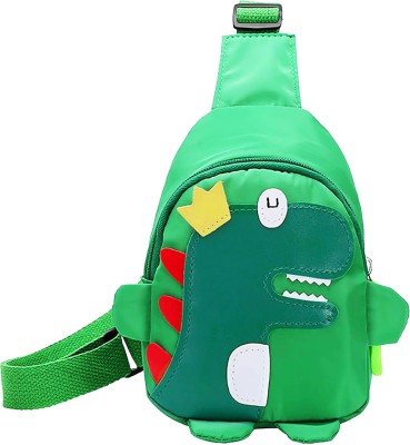 SYGA 2 to 4 Years Backpack(Green, 6.69 inch)