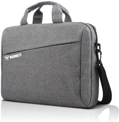 Bennett Mystic 15.6 inch Laptop Shoulder Messenger Sling Office Bag Waterproof Messenger Bag(Grey, 20 L)