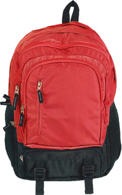 NexusShopee Backpack Most popular college/office/School bag 2002 Waterproof School Bag(Red, 35 L)