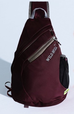 Wildmoda CROSS BODY UNISEX BACKPACK Multipurpose Bag(Maroon, 20 L)