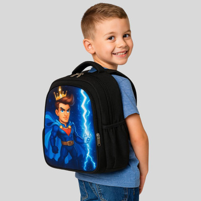 MOSU King Hero Shock Thunder Bag Waterproof School Bag(Black, 26 L)