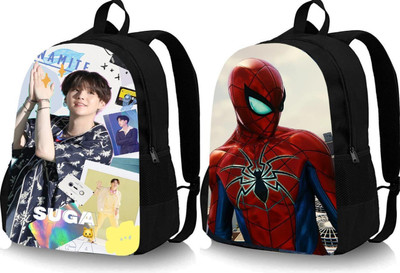 Shishtha B_DGTL-026_@@_1PC & SPIDER-04_@@_1PC_xy Laptop Bag(Black, Black)