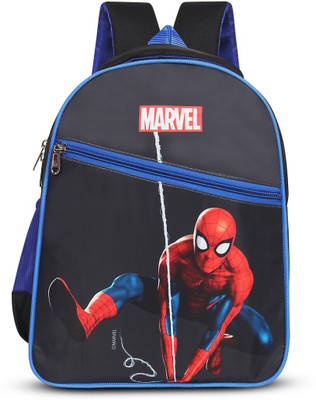 Priority 14 Inch Marvel Spiderman Printed School 15 L Backpack(Black)