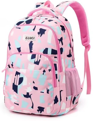 Cluci Trendy High Quality School, College, Tution, Coaching Bag For Girls & Women School Bag(Pink, 35 L)