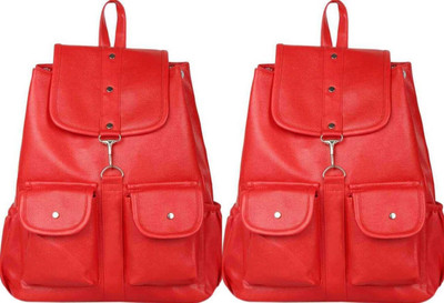 Shishtha B_pc23 & pc23_xy Laptop Bag(Red, Red)