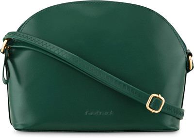 Fastrack Solid Sling Bag(Green, 4.437 L)