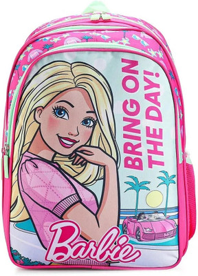 striders Barbie 16-Inch Sparkle Dreams Backpack Stylish & Lightweight School Bag for Kids Waterproof School Bag(Multicolor, 25 L)