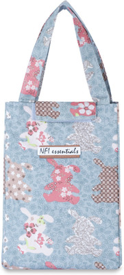 NFI essentials Printed Lunch Bag Thermal Portable Tiffin Bag for Food Travel & Picnic Lunch Bag(Light Green, 1 L)