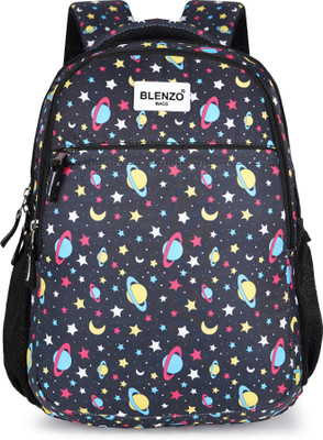 BLENZO Boys, Girls, Kids, Unisex Bag, School Bag, Laptop Bag, Daypack, College bag 40 L Backpack(Black, Yellow)