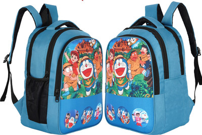 IRY School bag with Waterproof School Bag COMBO (BLUE, 25L) Waterproof School Bag(Blue, 25 L)