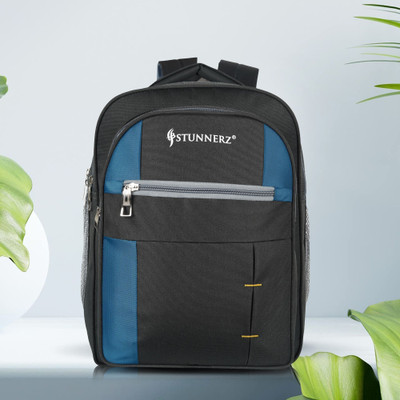 STUNNERZ High Quality Stylish Casual Class 6th to 10th Waterproof School Bag Waterproof School Bag(Grey, 65 L)