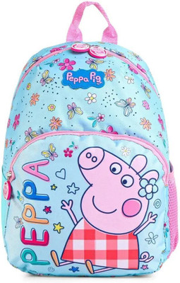 striders Peppa Pig Kids School Bag Preschoolers Fun & Cute Design Waterproof School Bag(Multicolor, 15 L)