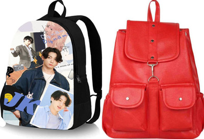 Shishtha B_DGTL-027_@@_1PC & pc23_xy Laptop Bag(Black, Red)