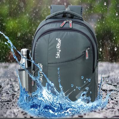 SKY RISE Heavy Duty durable School Bag Class 5th to 10th College