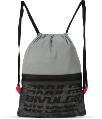 divulge Accend Daypack Drawstring Bag yoga bag gym bag 18.1 L Backpack(Blue)