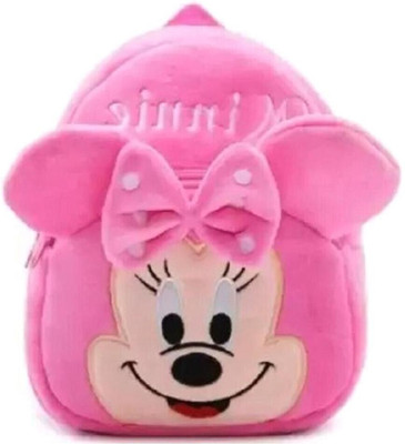 Aveek A_FF SS ALS_BM-pink minnie_461_a Backpack(Multicolor, 13 L)